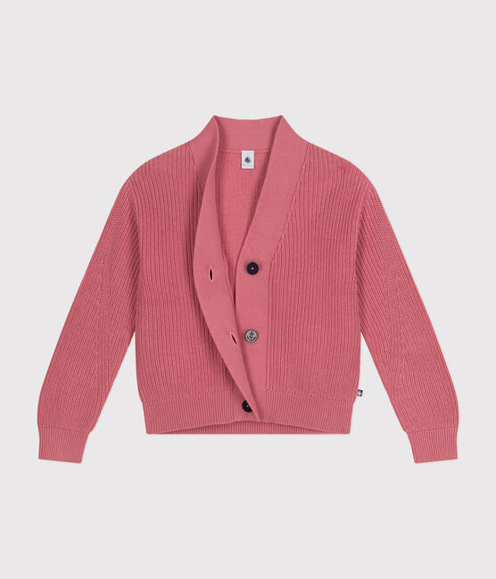 Women's cotton cardigan ROSEWOOD pink