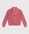 Women's cotton cardigan ROSEWOOD pink