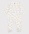 Babies' van design cotton pyjamas MARSHMALLOW white/MULTICO white