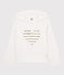 Girls' Hooded T-shirt MARSHMALLOW white