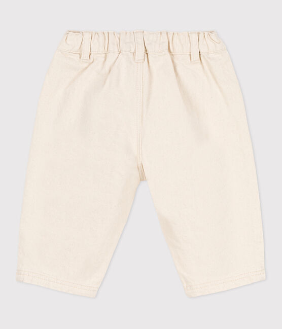 Babies' Denim Trousers ECRU grey