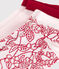 Pairs of girls' flower-print cotton socks - 2-Pack variante 1