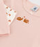 Girls' Cotton Pyjamas SALINE pink/MULTICO white