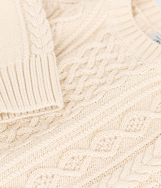 Unisex Children's Cotton Pullover AVALANCHE Ecru