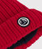 Babies' Knit Hat with Recycled Fleece Lining STOP