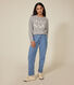 Women's fleece sweatshirt