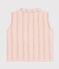 Babies' Unisex Quilted Tube Knit Bodywarmer SALINE pink