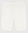 Boys' Linen Bermuda Shorts ECUME white