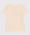 Girls' Lightweight Jersey T-Shirt AVALANCHE white/MEDIEVAL