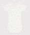 Babies' floral print cotton body green/green