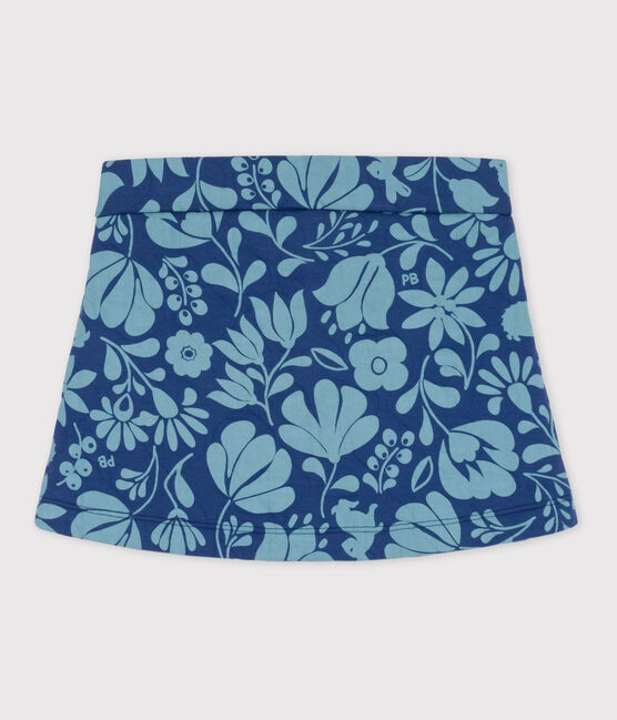 Girls' Printed Quilted Tube Knit Skirt CREPUSCULE /ROVER