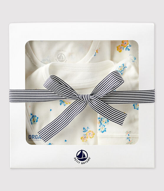 Babies' Floral Organic Cotton Newborn Gift Set variante 1