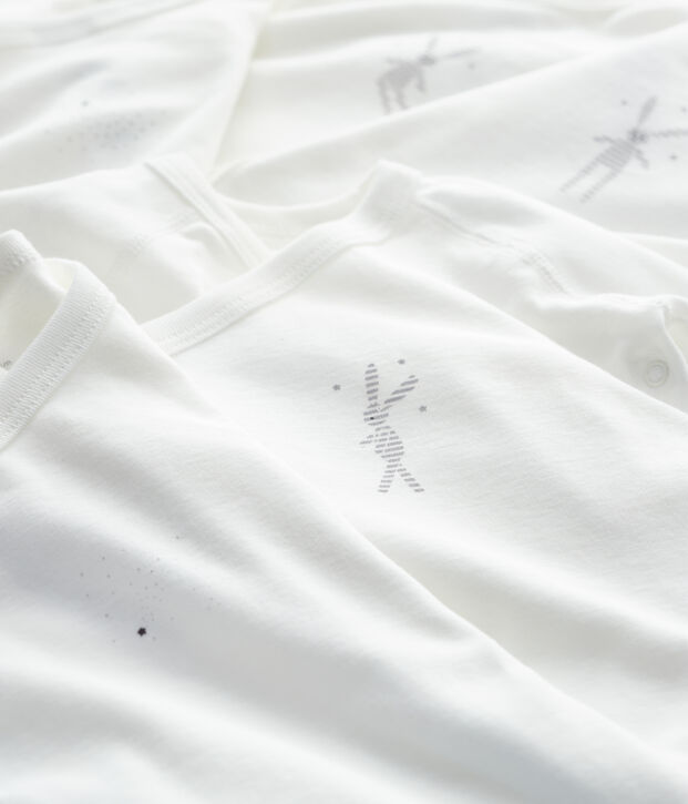 Babies' Organic Cotton Bodysuits - 5-Pack multicolor