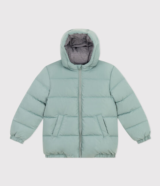 Children's unisex puffer jacket PAUL green