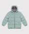 Children's unisex puffer jacket PAUL green