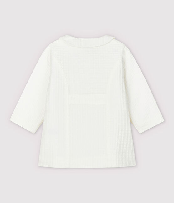 Baby Girls' Woven Formal Dress MARSHMALLOW white