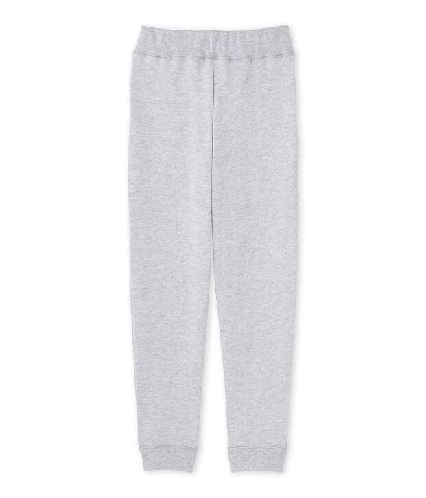 Pantalon de jogging gar&ccedil;on en molleton grey