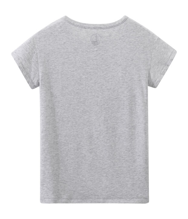 Women's light tube knit top grey