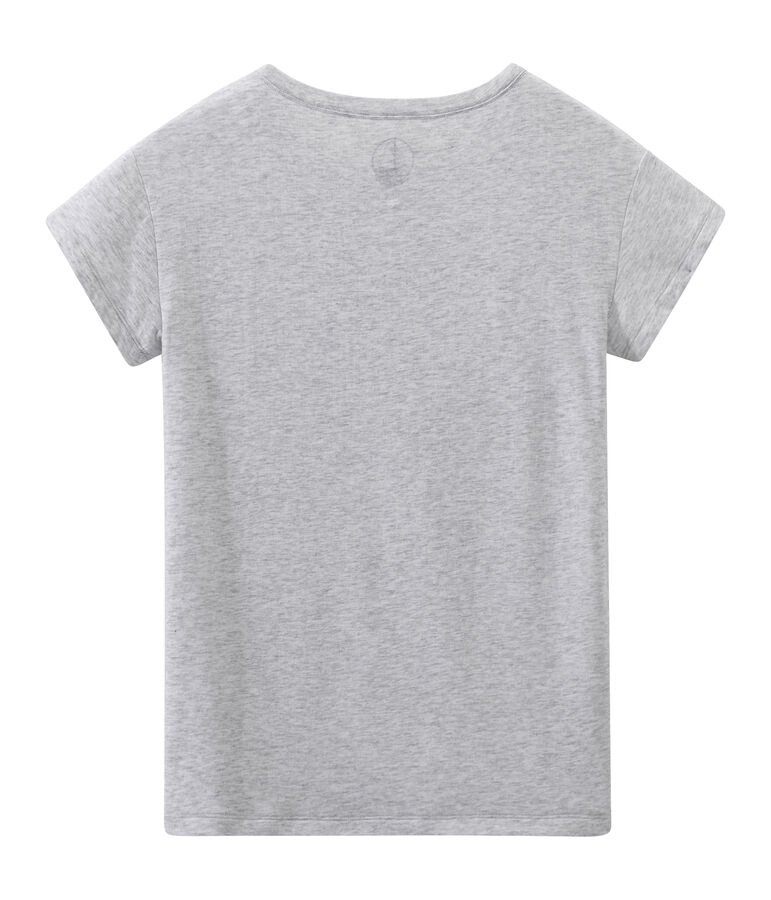 Women's light tube knit top grey