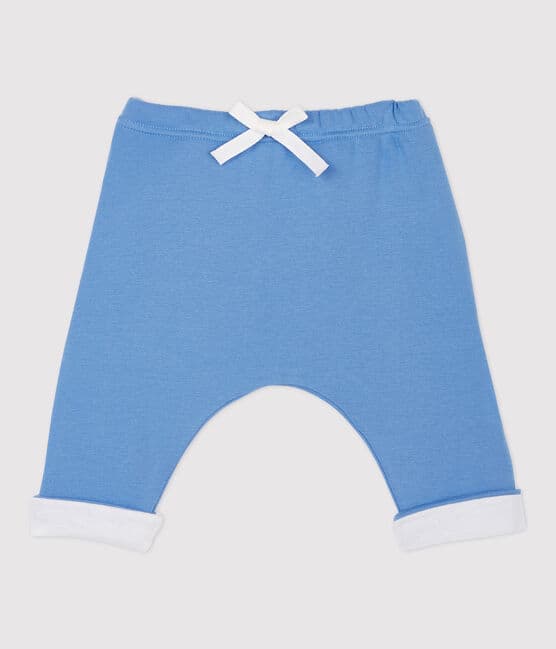 Babies' Organic Cotton Trousers ALASKA blue