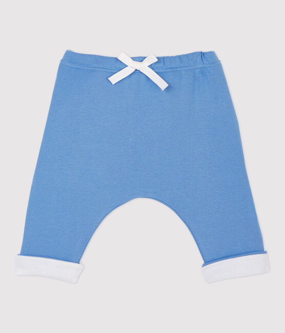 Babies' Organic Cotton Trousers ALASKA blue