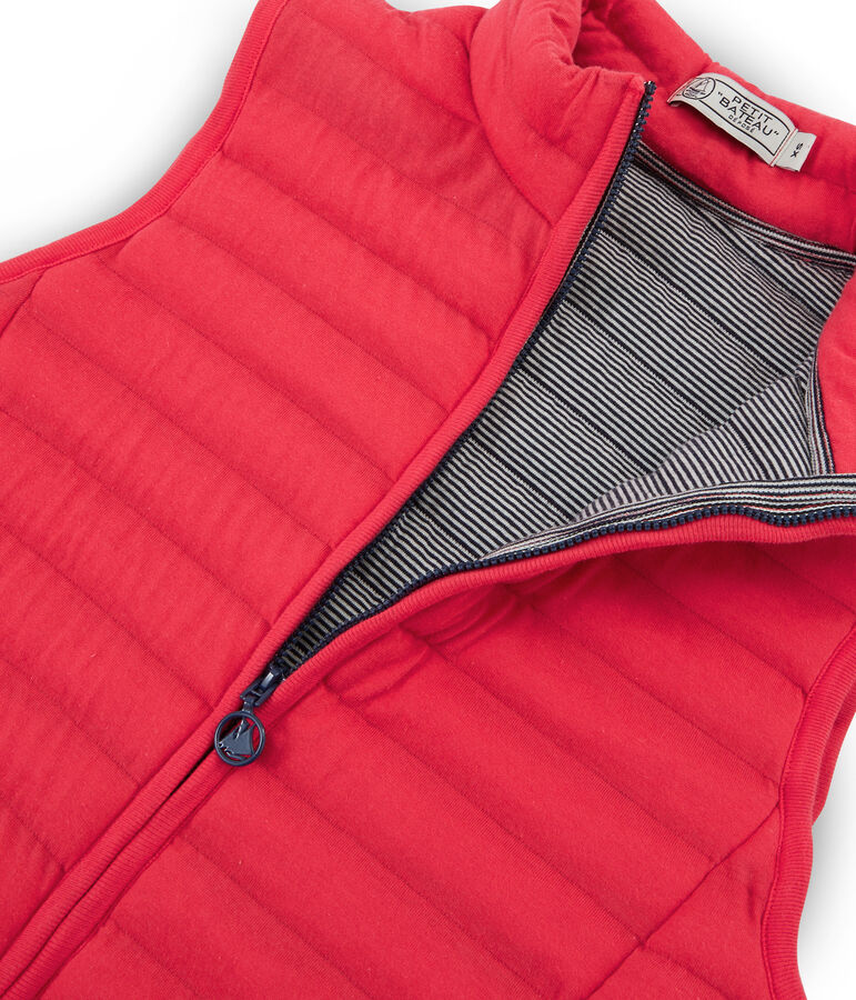 Women's Sleeveless Tube Knit Down Jacket SIGNAL