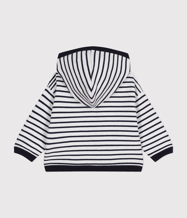 Babies' Hoodie white/blue