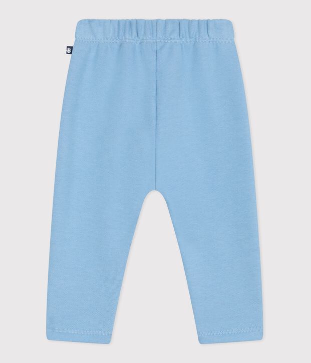 Babies' jogging bottoms in plain cotton FLO