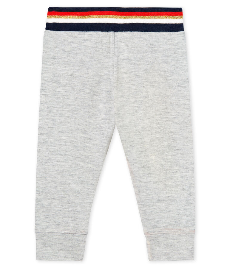 Baby Girls' Tube Knit Trousers grey