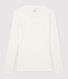Women's Fine Rib Knit T-Shirt