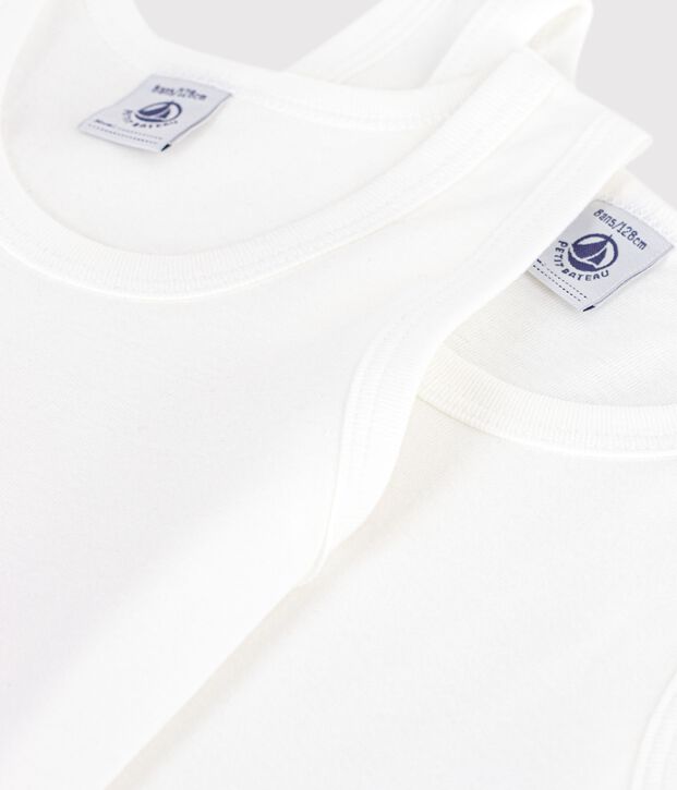 Lot de 2 d&eacute;bardeurs en coton multicolor