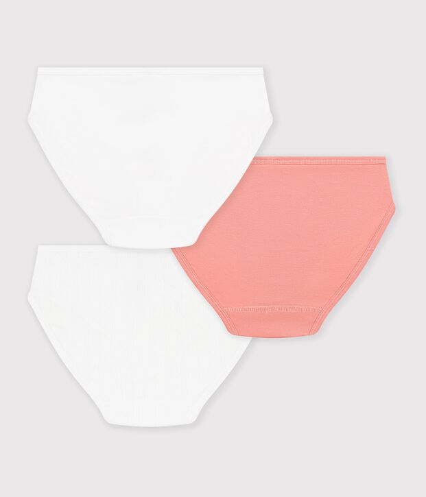 Lot de 3 culottes en coton multicolor