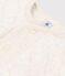 Girls' Tube Knit Cardigan MONTELIMAR CHINE beige