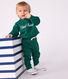 Babies' plain cotton trousers