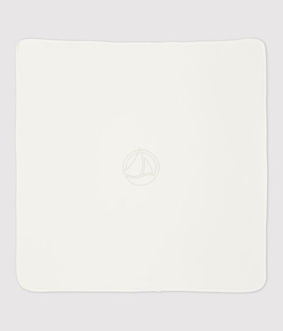 Babies' Organic Cotton Blanket MARSHMALLOW white