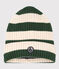 Unisex Fleece-Lined Stripy Knitted Hat AVORIAZ /AVALANCHE