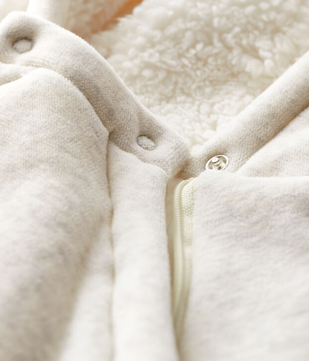Baby's unisex snowsuit beige