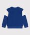 Children's cotton sweatshirt CREPUSCULE blue/MILK