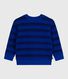 Children's stripy cotton sweatshirt