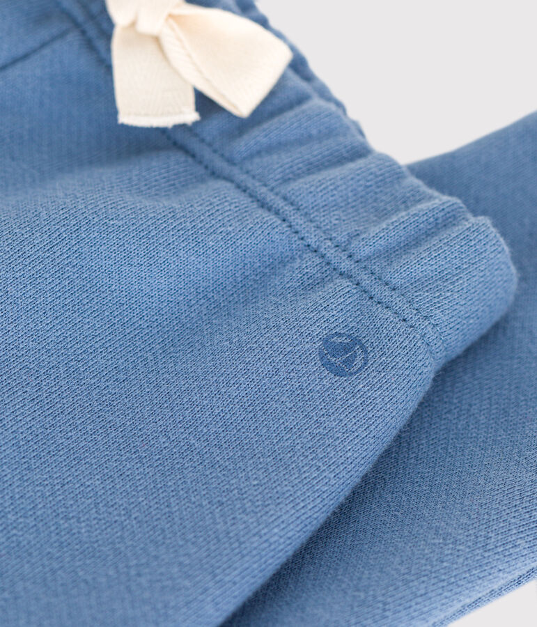 Babies' fleece trousers blue