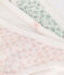Children's flower-patterned cotton pants - 3-pack variante 1