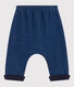 Babies' Denim Fleece Parachute Trousers