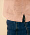 Women's Straight Round-Neck Linen T-Shirt SALINE pink