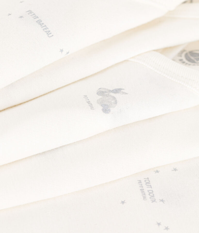 Wrapover Short-Sleeved Bodysuits - 5-Pack multicolor