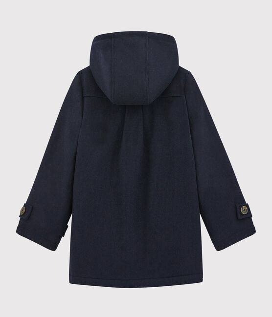 Girl's duffle coat SMOKING blue