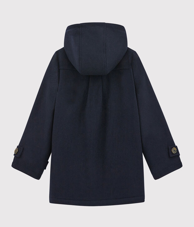 Girl's duffle coat blue