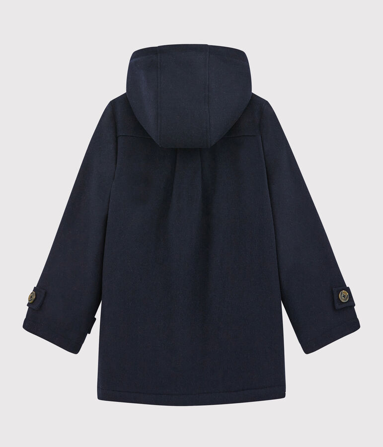 Girl's duffle coat blue