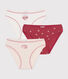 Girls' cotton briefs - 3-Pack