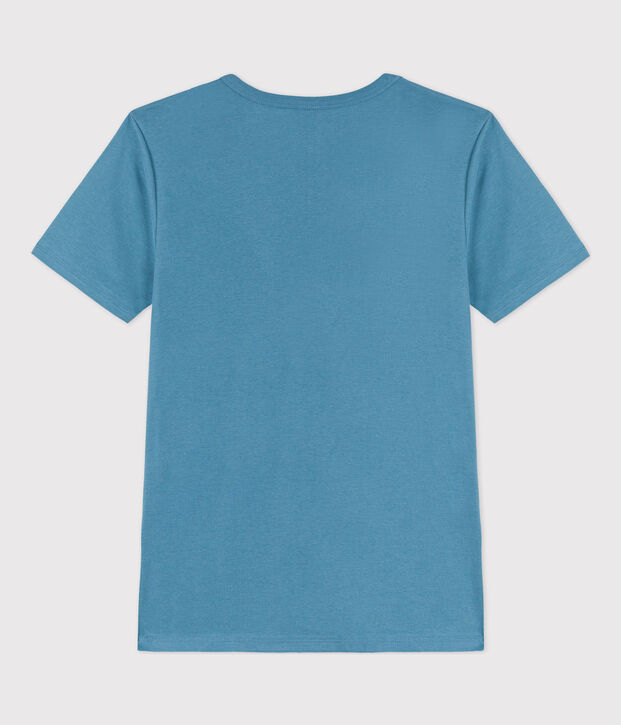 Women's Iconic Cotton V-Neck T-Shirt blue