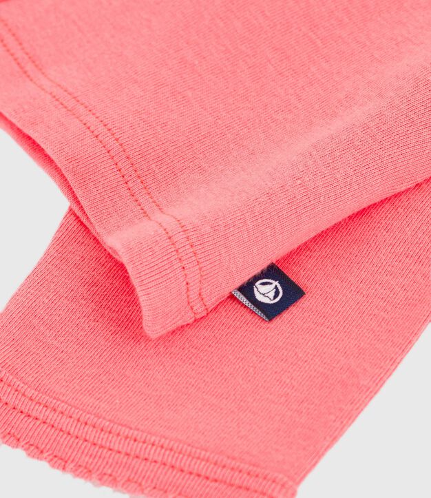 Babies' plain cotton cardigan FLAMAND